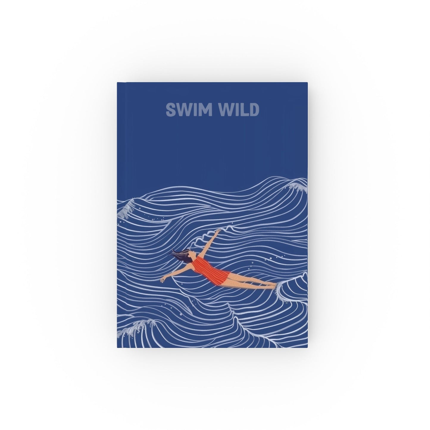 Hard Backed Journal - Swim Wild