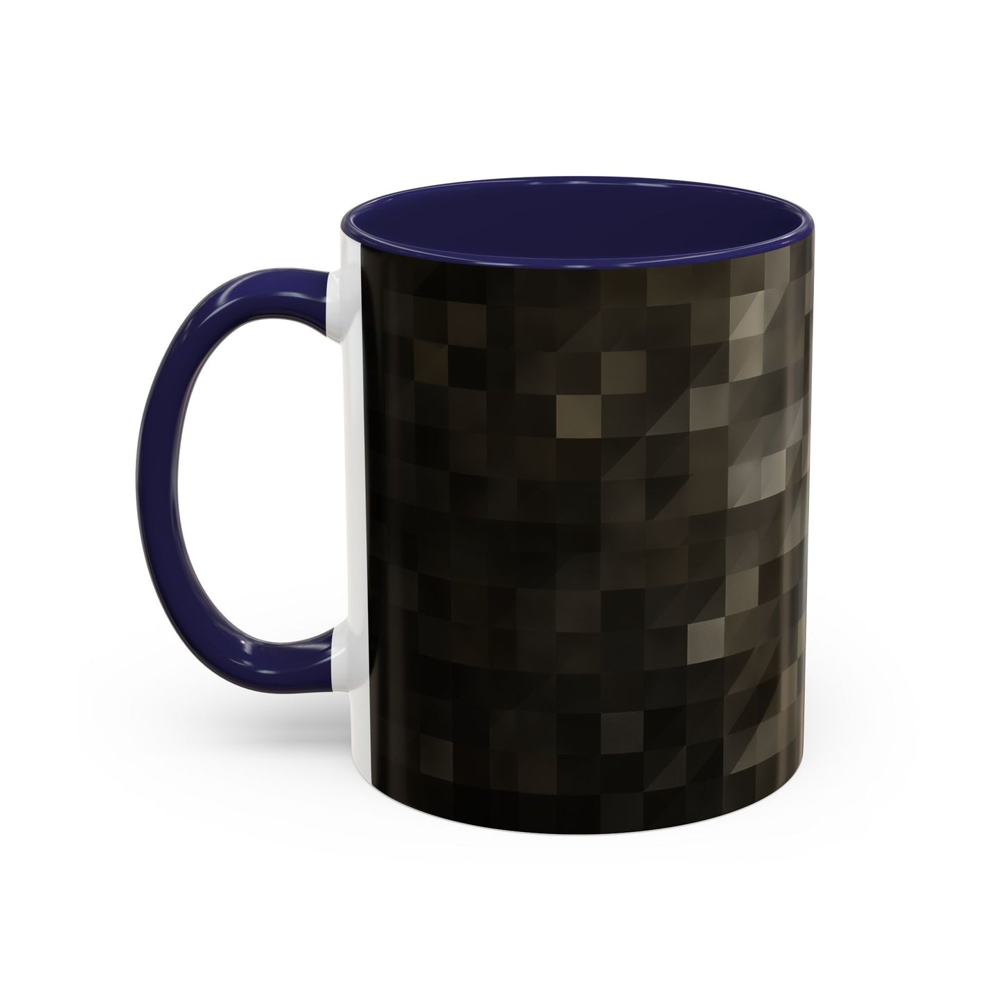 Accent Colour Mug - Stone Pixels