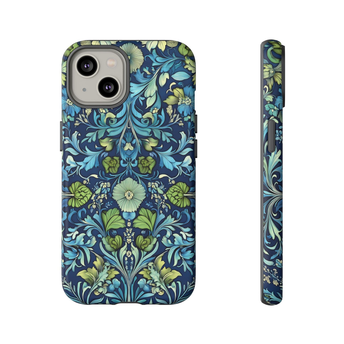 Blue William Morris Style - Tough Case