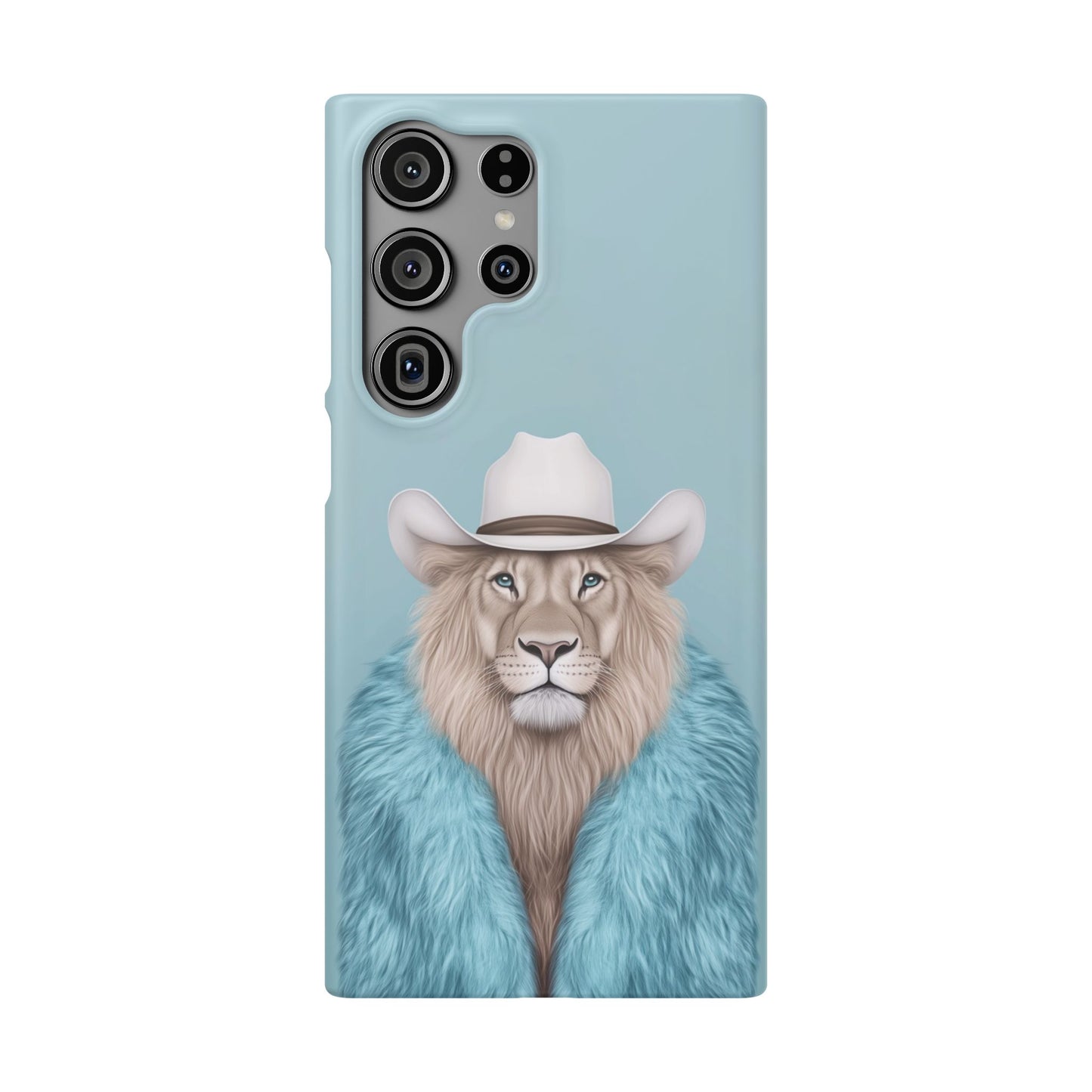 Lion in Fur Coat