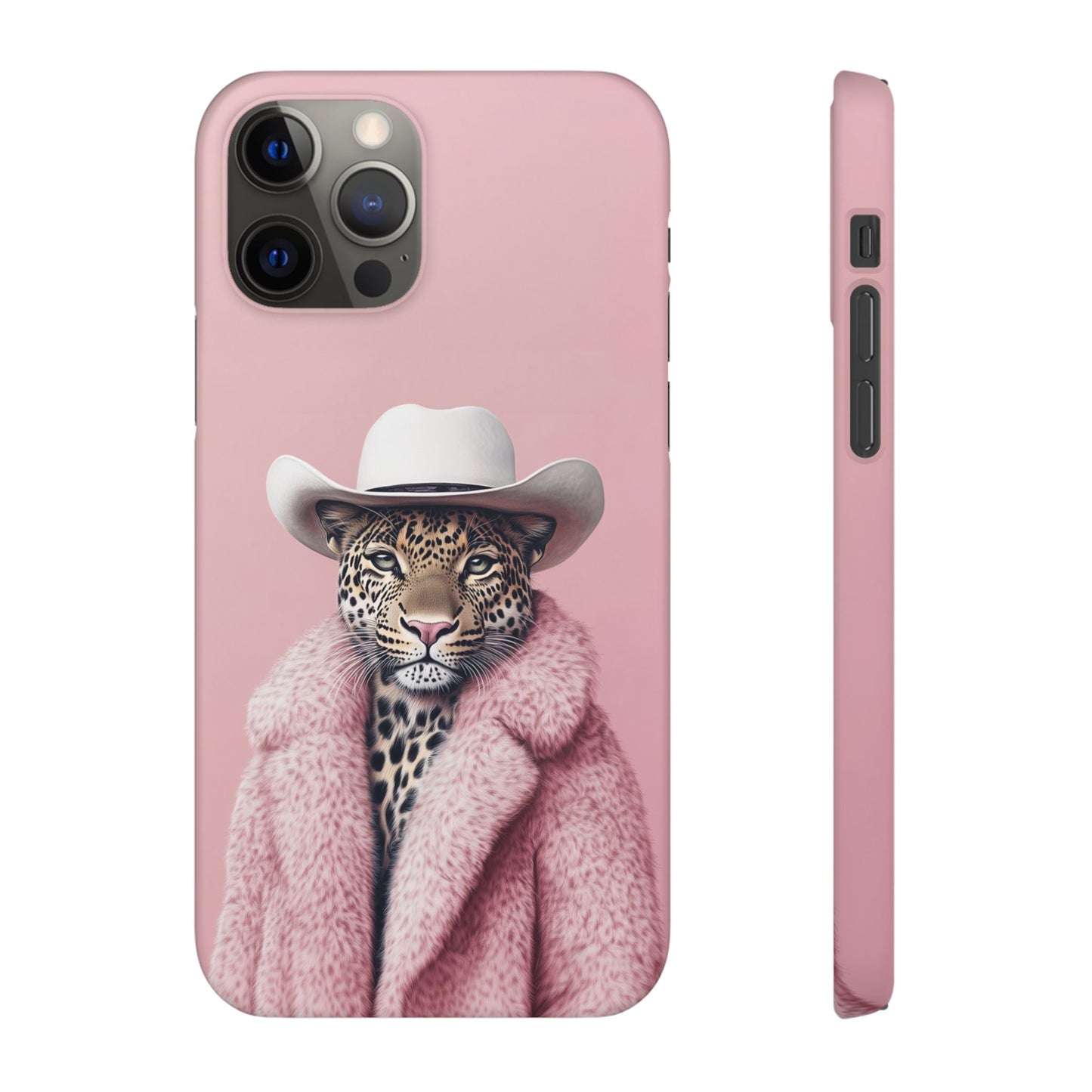 Leopard Fur Coat - Slim Case