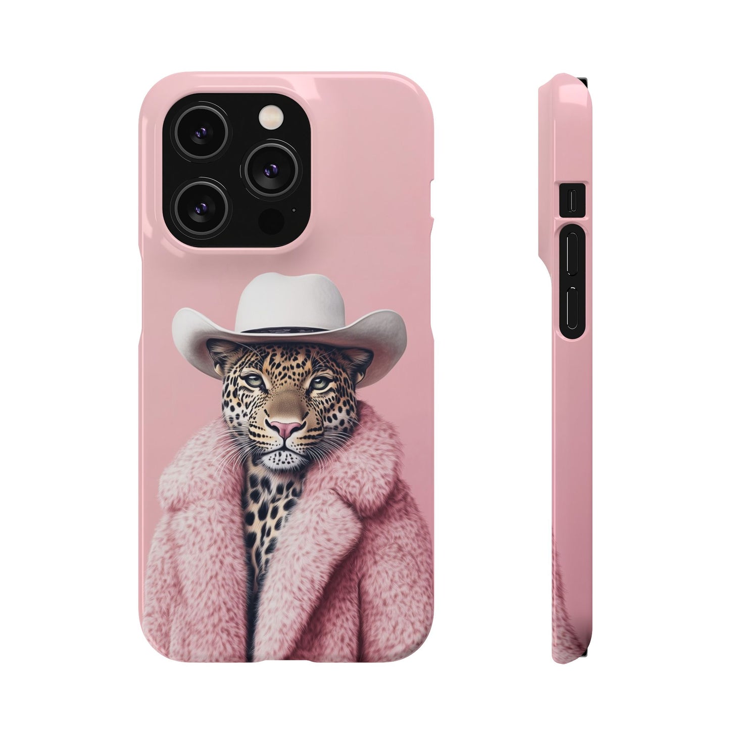 Leopard Fur Coat - Slim Case