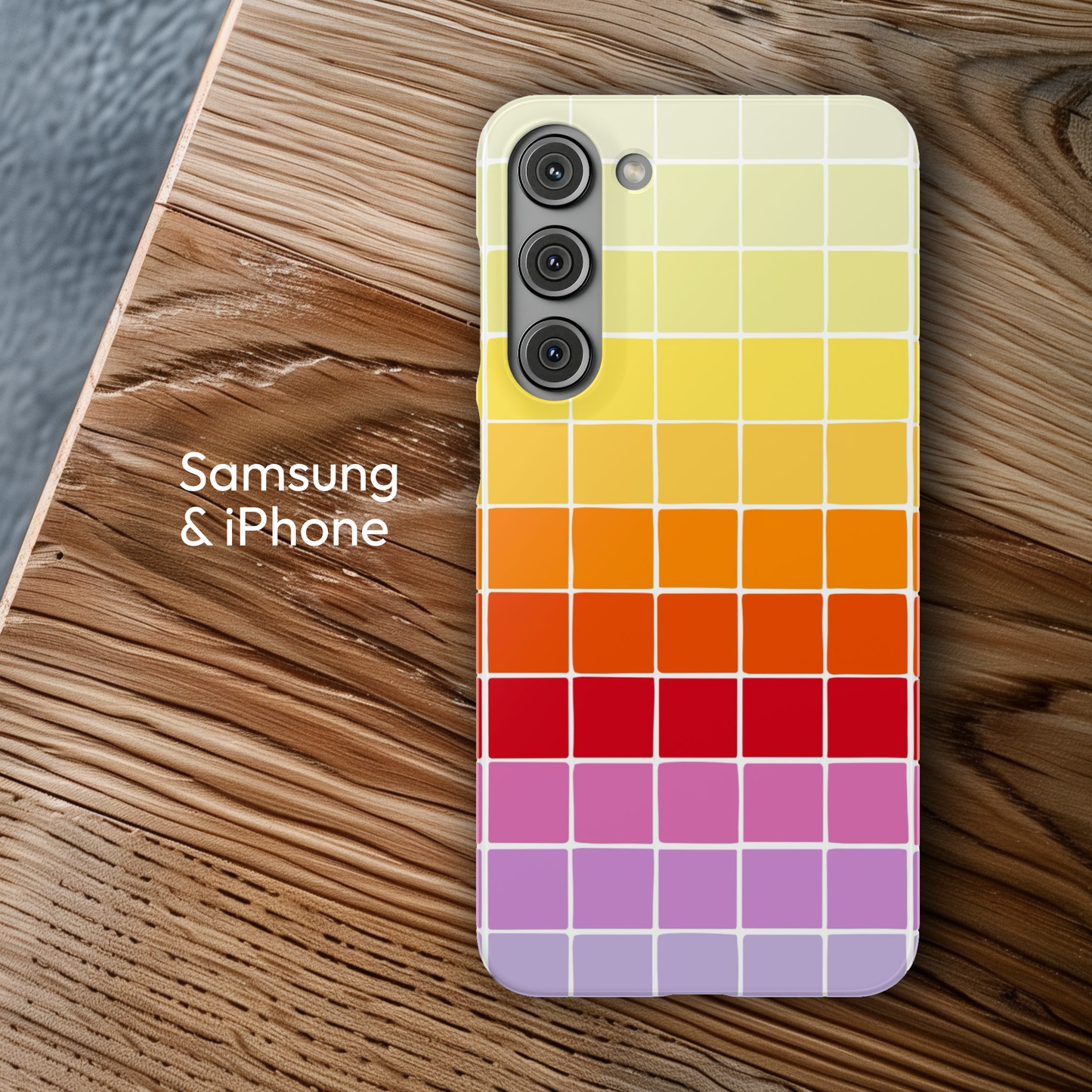 Colourful Squares - Slim Case