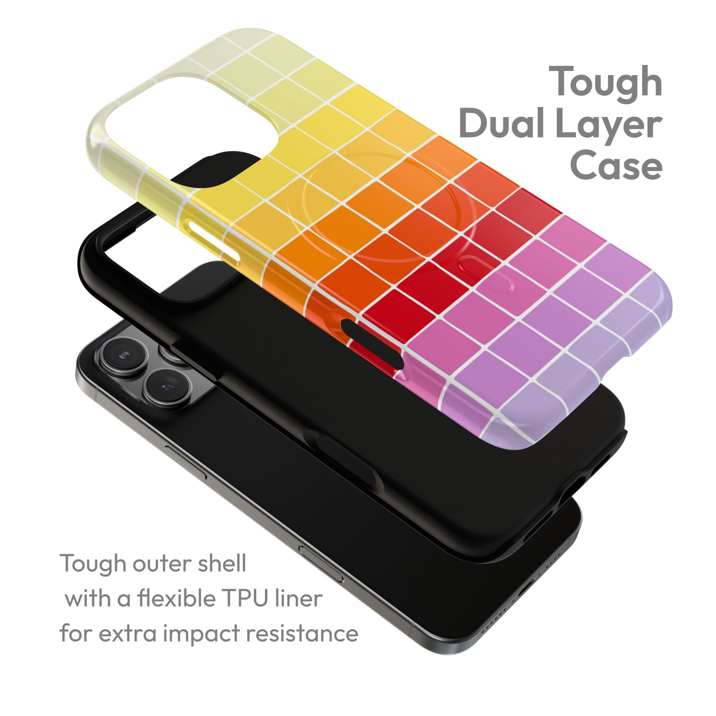 Colourful Squares - MagSafe Case