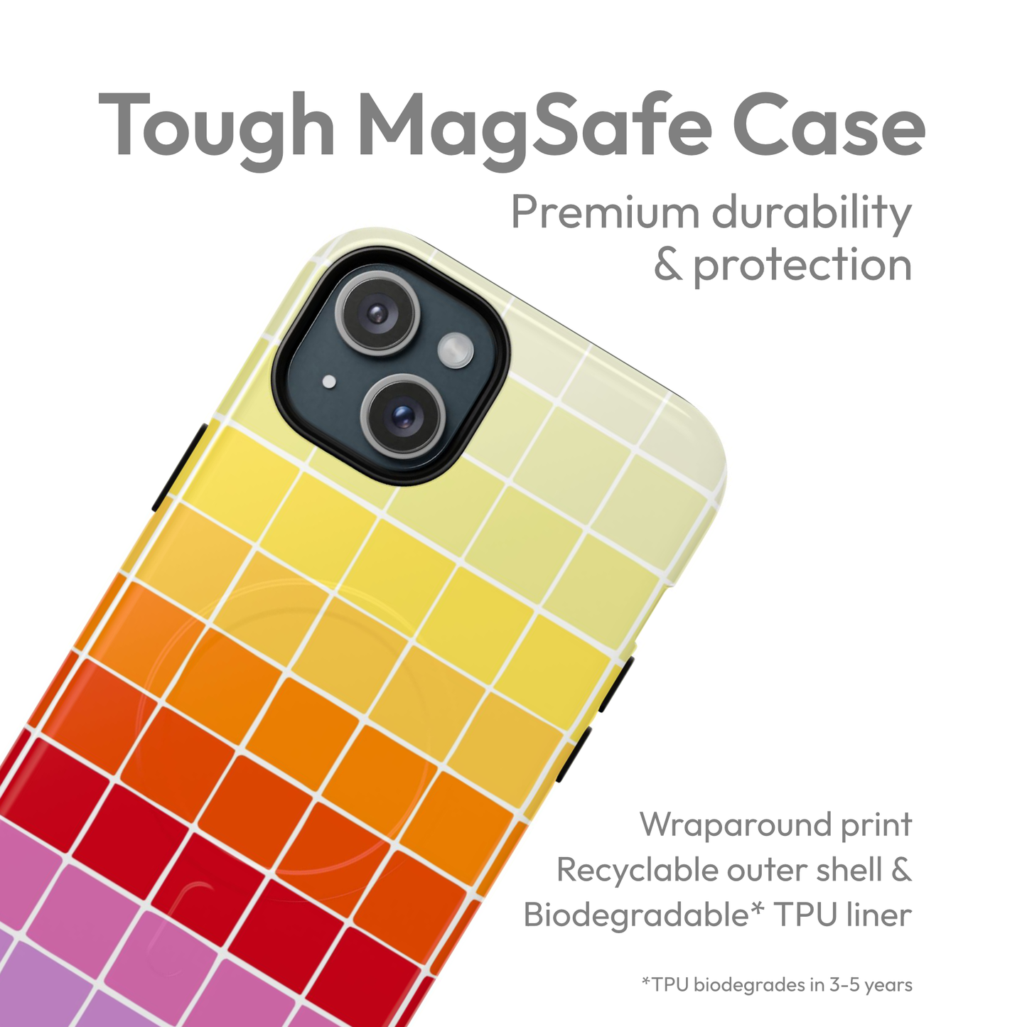 Colourful Squares - MagSafe Case