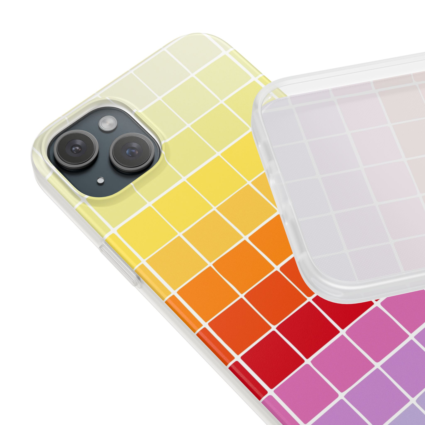 Colourful Squares - Flexi Case