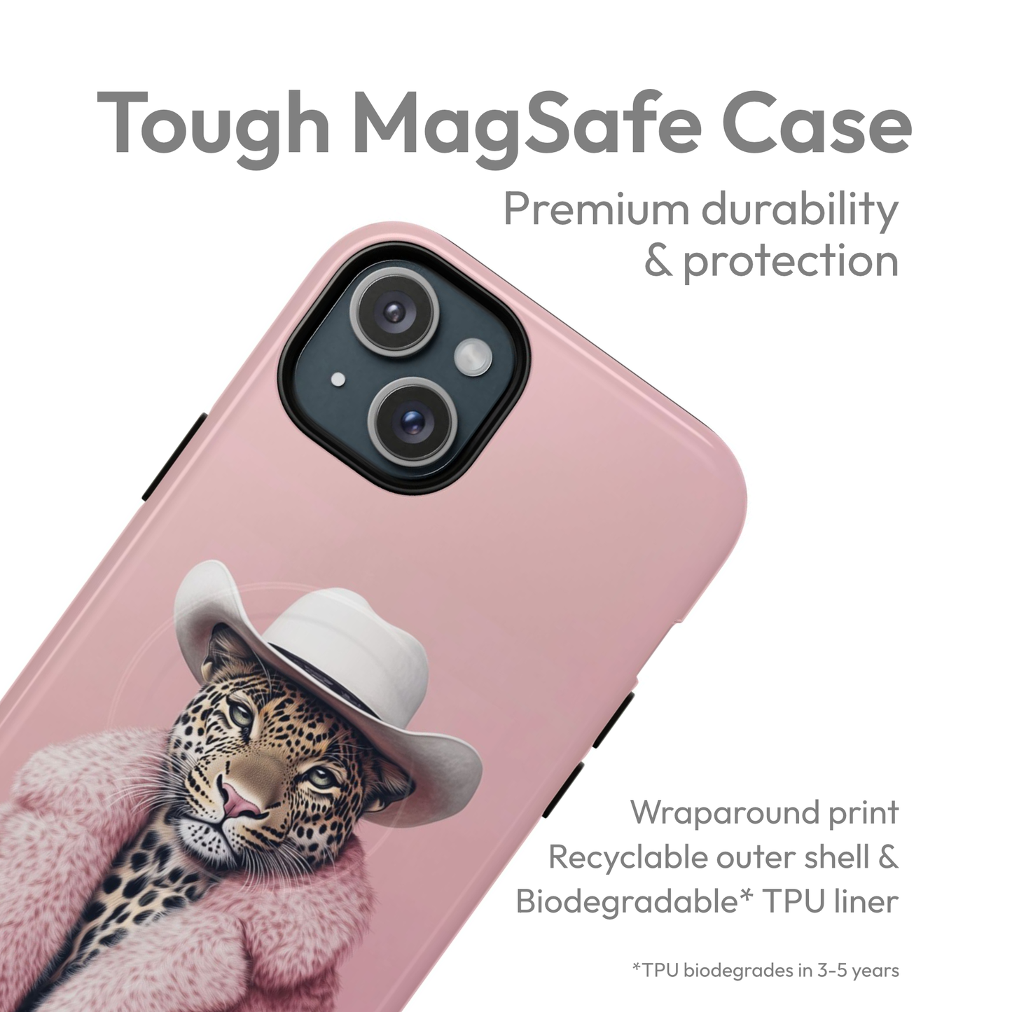 Leopard Fur Coat - Magsafe Case