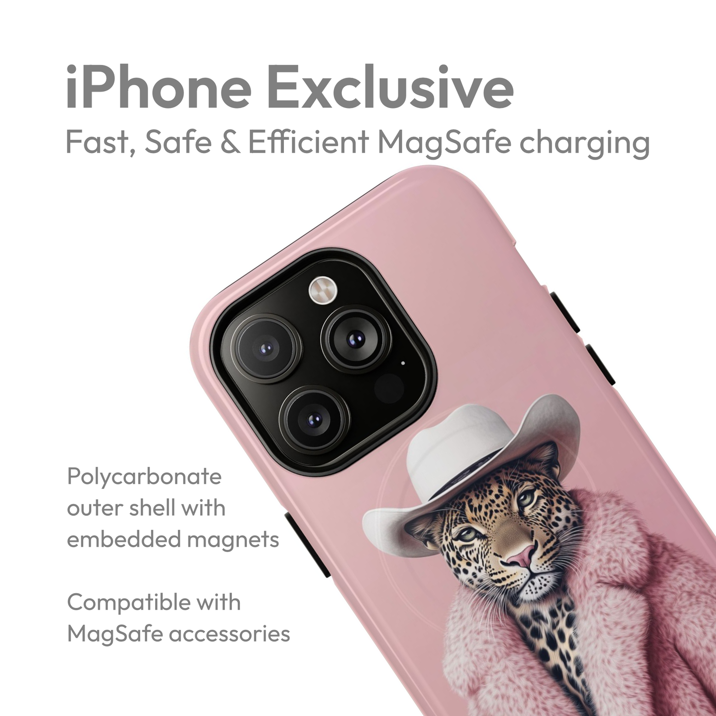 Leopard Fur Coat - Magsafe Case