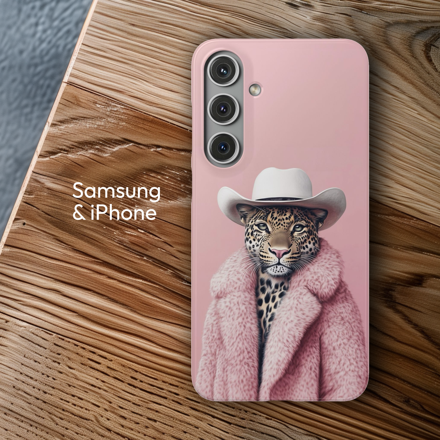Leopard Fur Coat - Slim Case