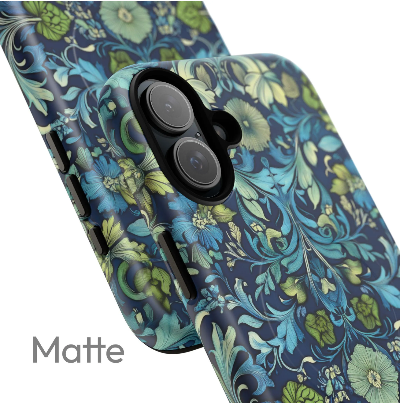 Blue William Morris Inspired
