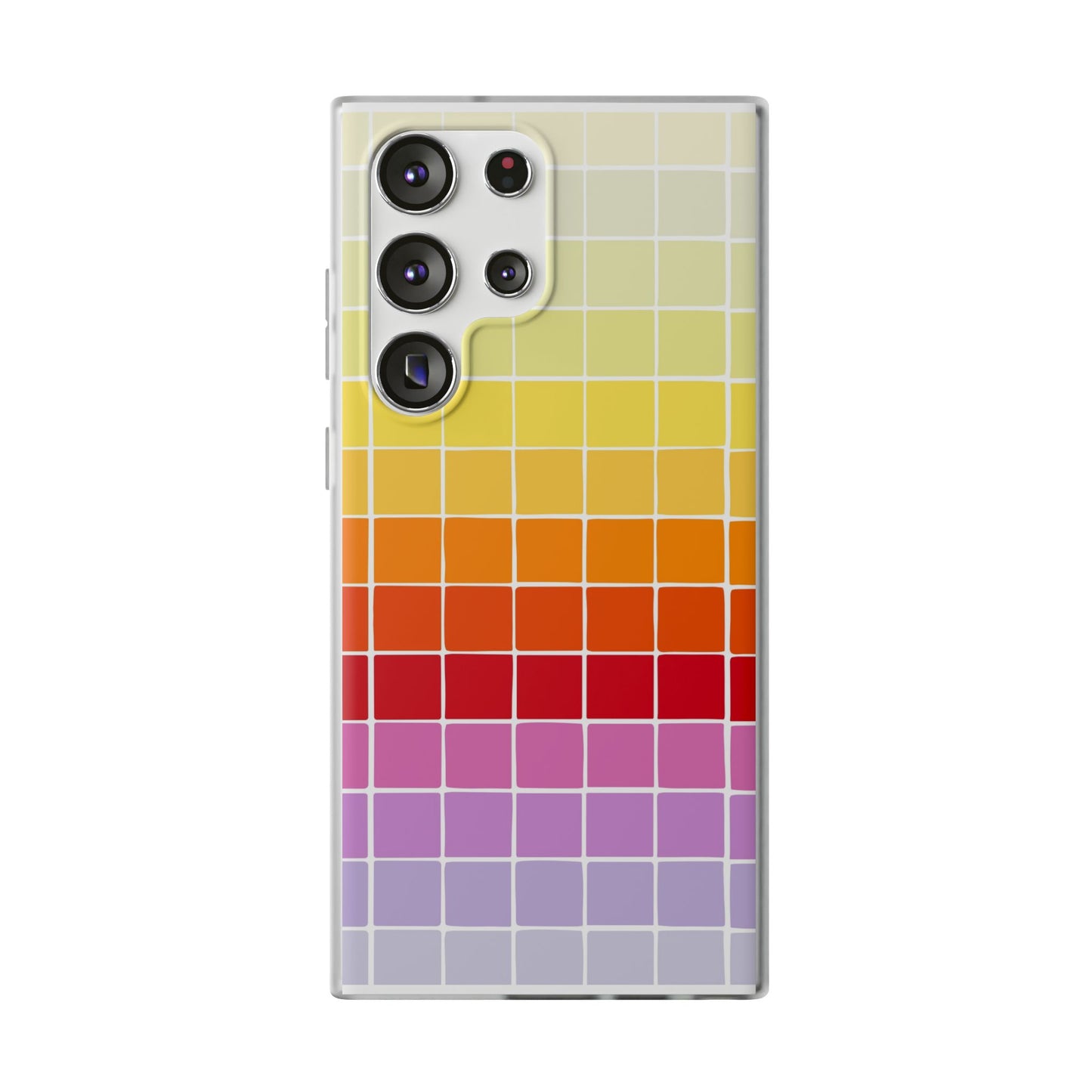 Colourful Squares - Flexi Case