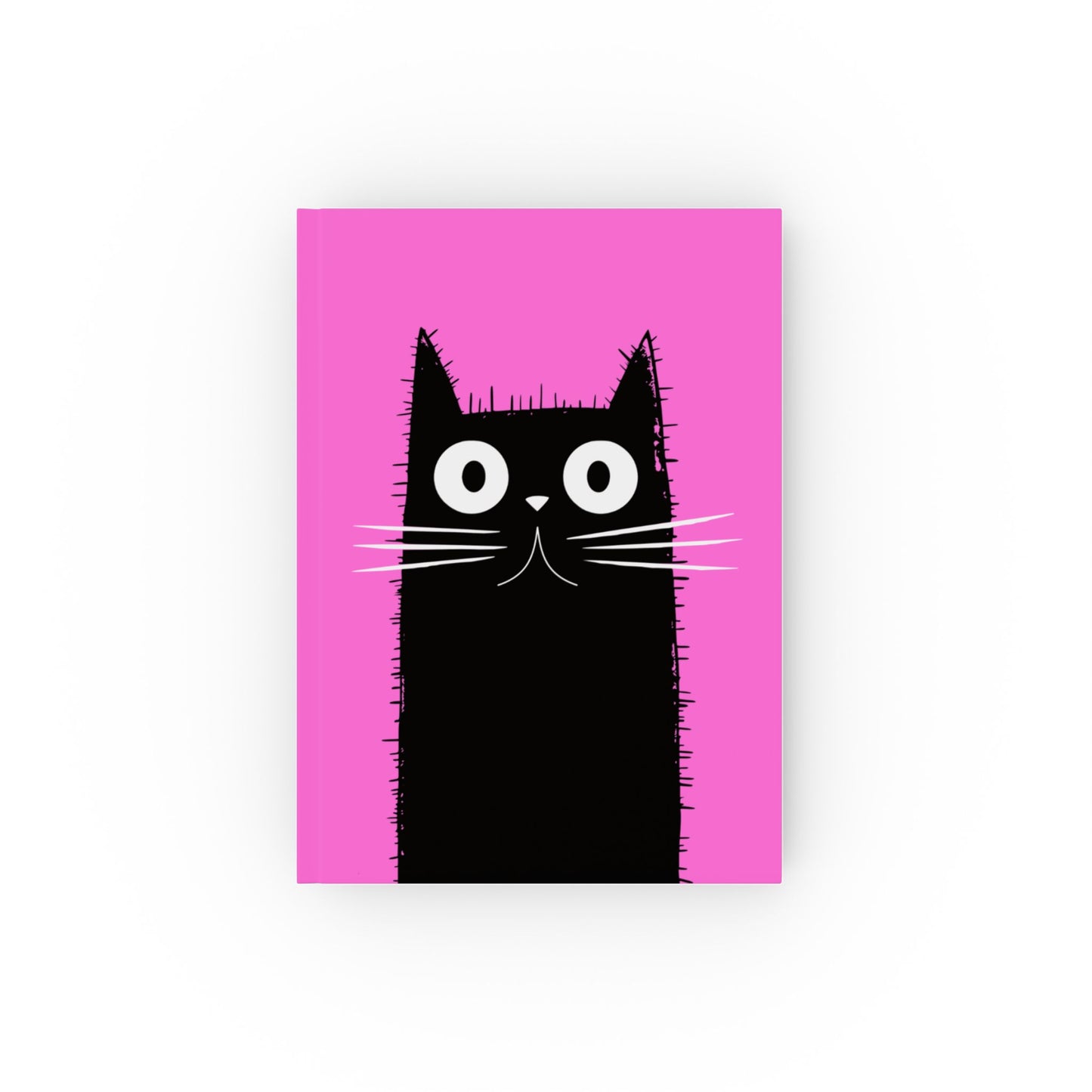 Hard Backed Journal - Black Cat