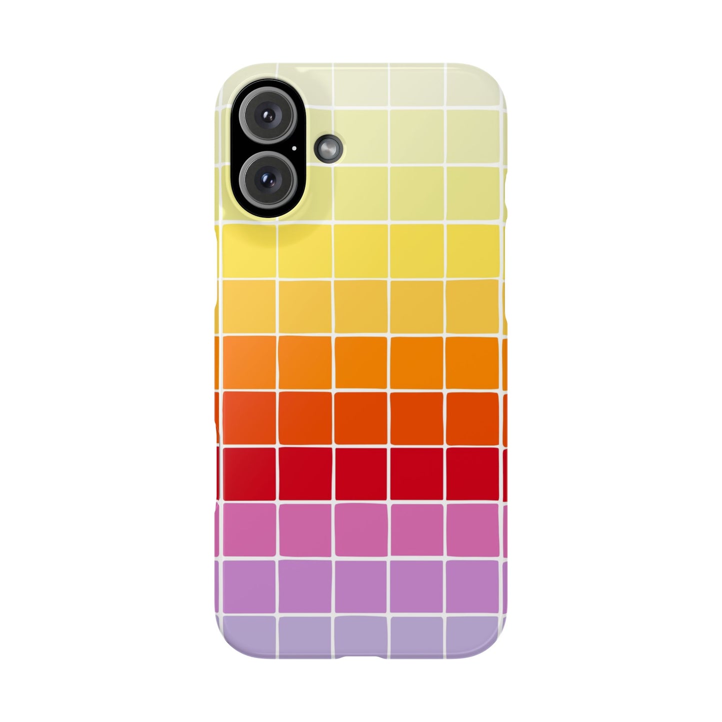 Colourful Squares - Slim Case