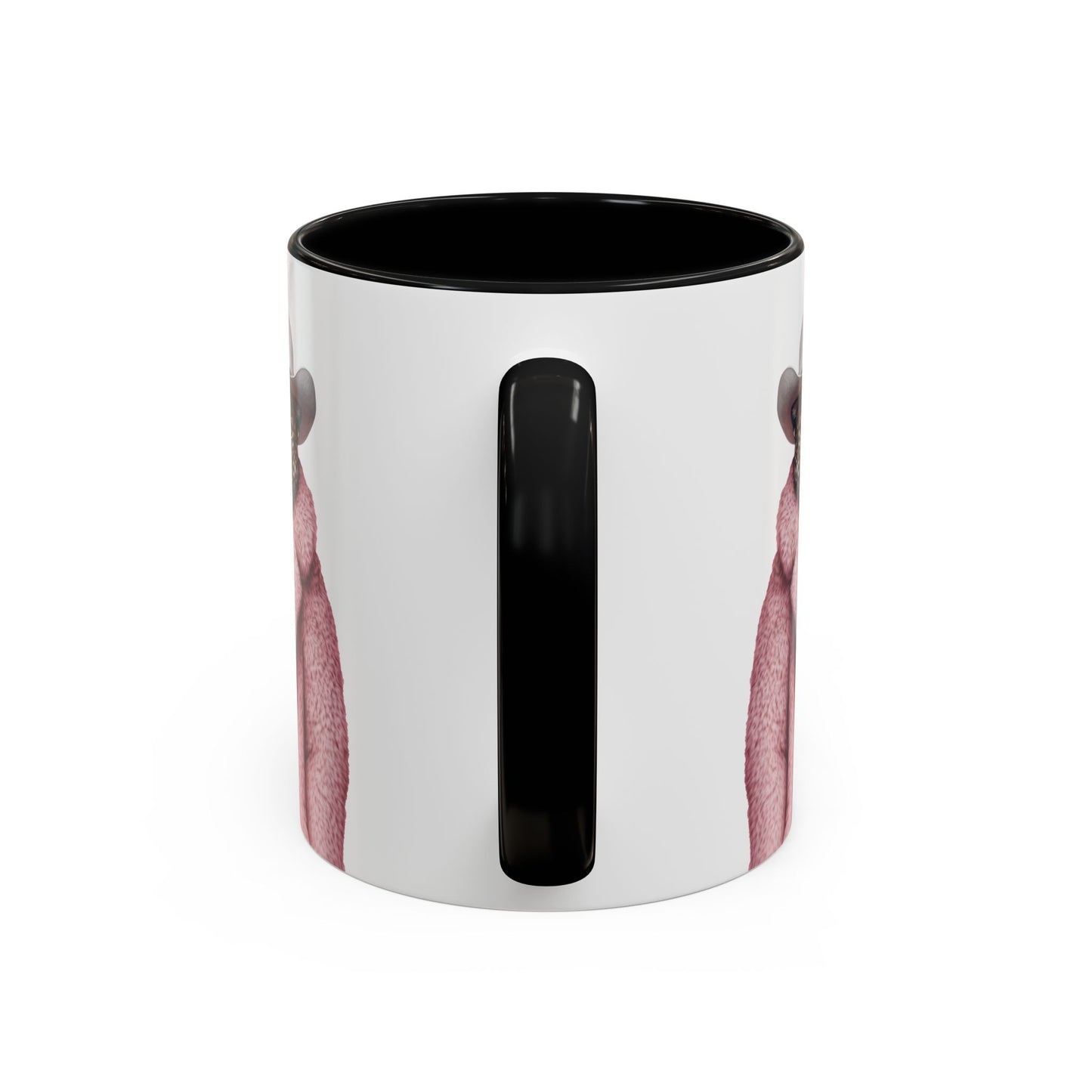 Coffee Mug - Cool Cat in Pink Fur
