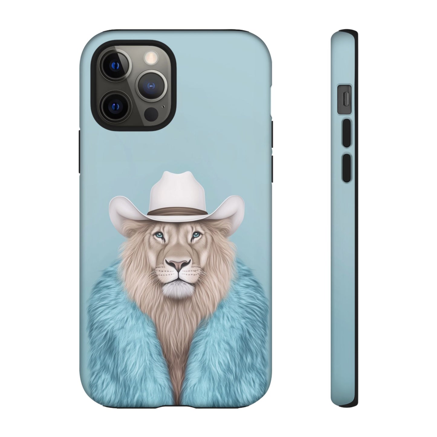Lion in Fur Coat