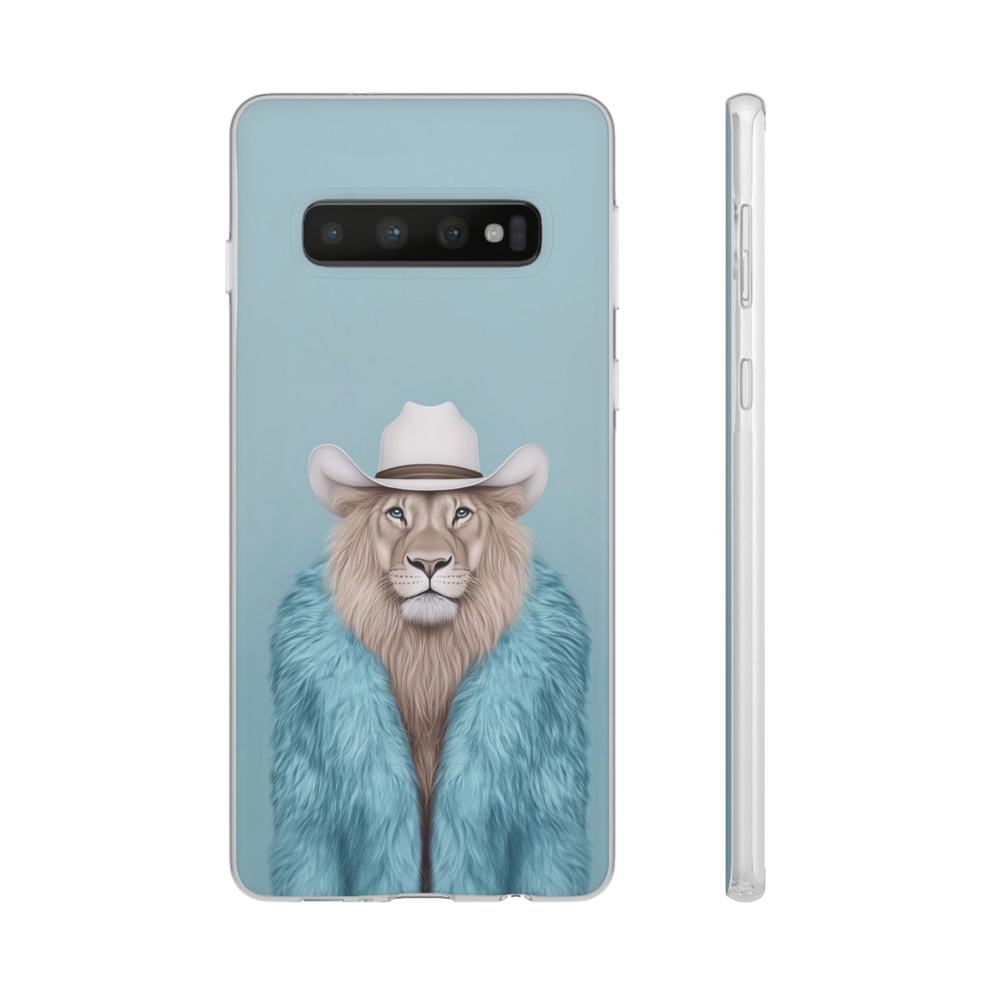Lion in Fur Coat