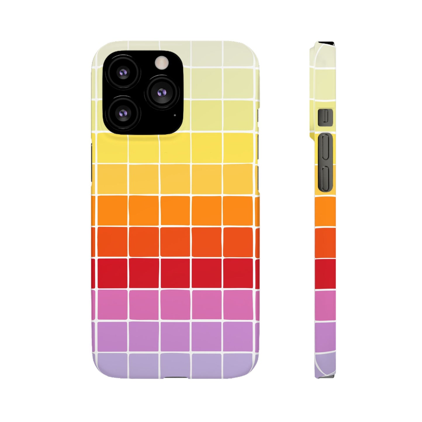Colourful Squares - Slim Case