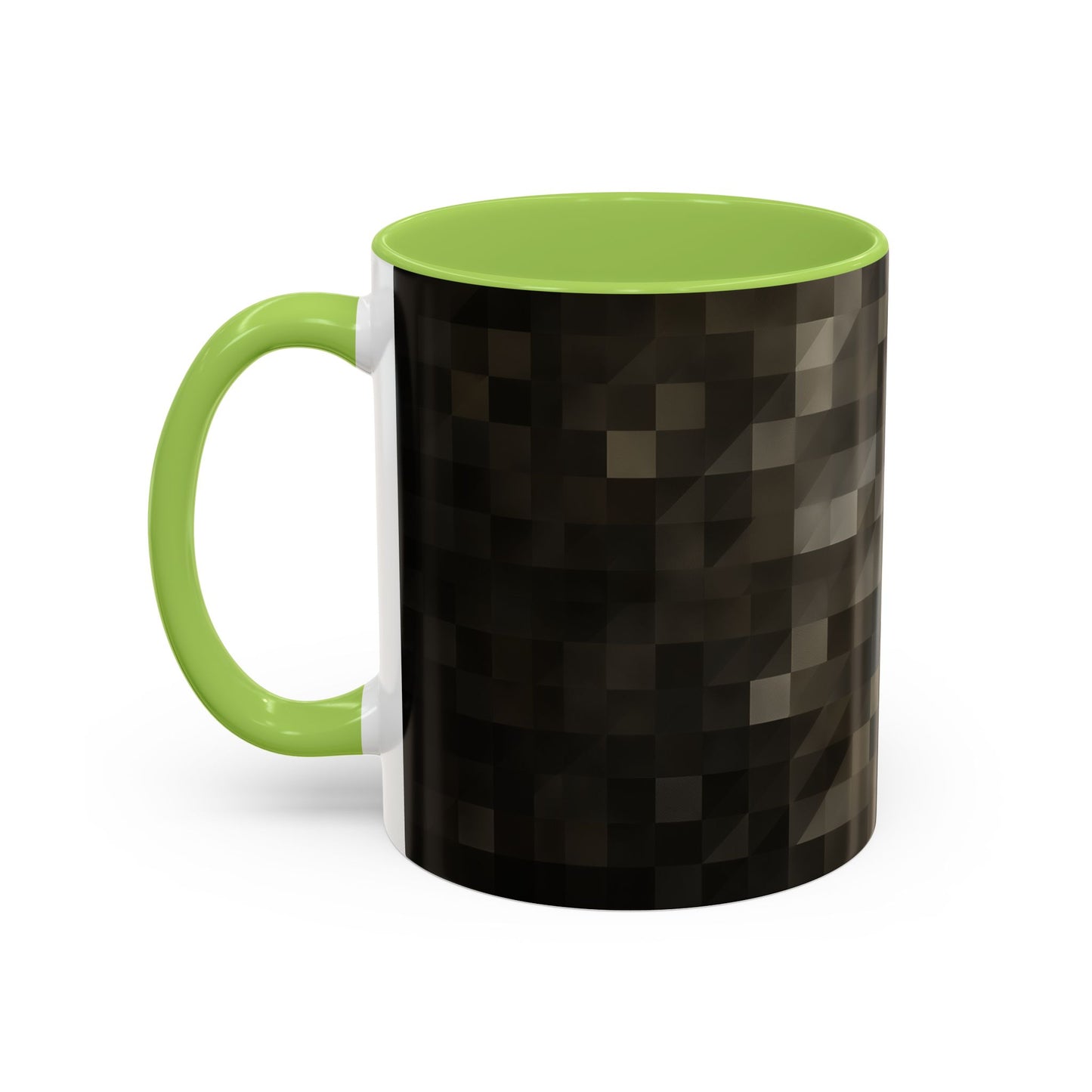 Accent Colour Mug - Stone Pixels