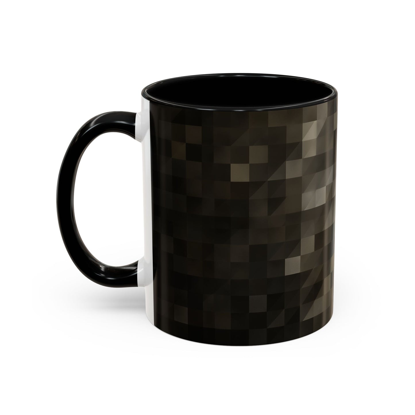 Accent Colour Mug - Stone Pixels