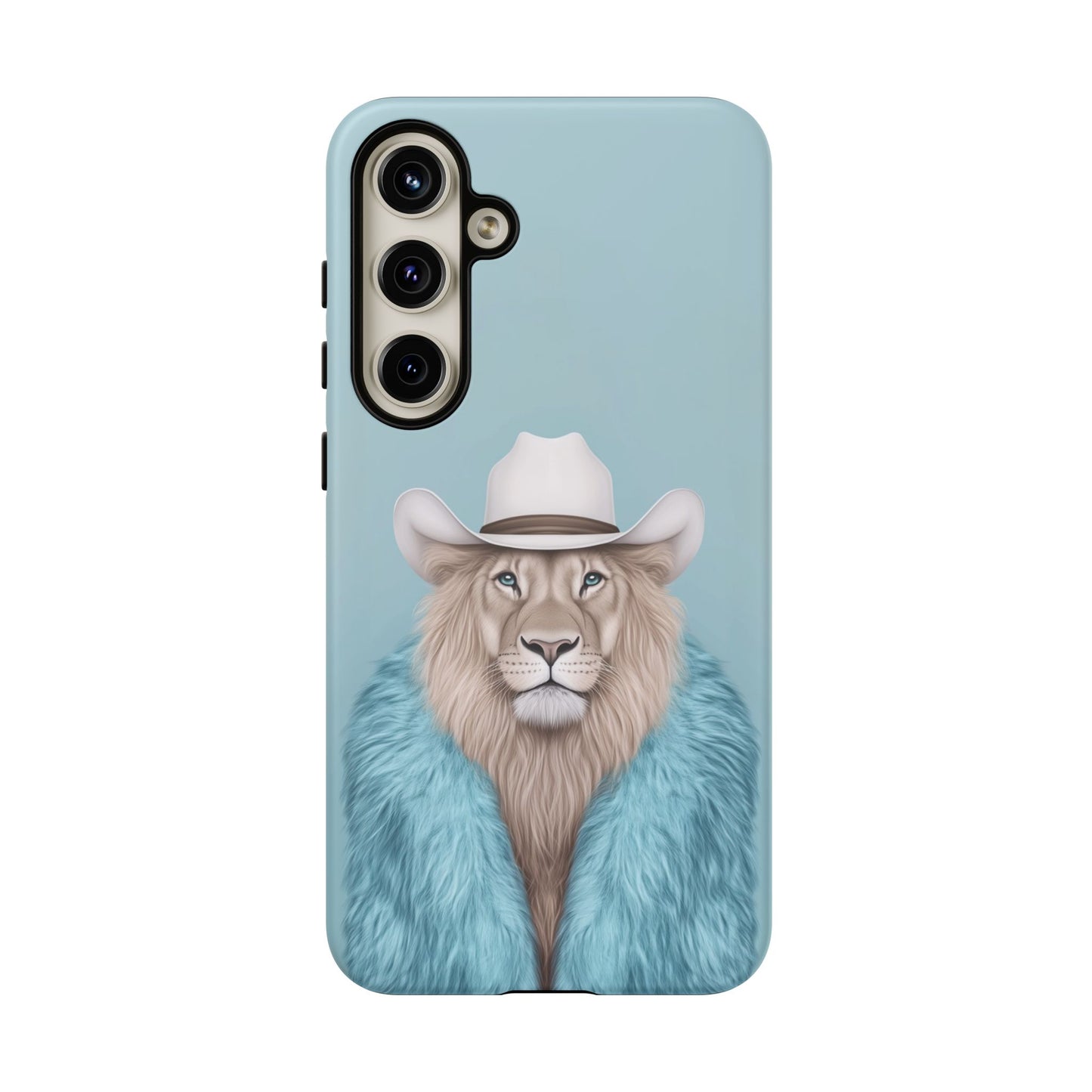 Lion in Fur Coat