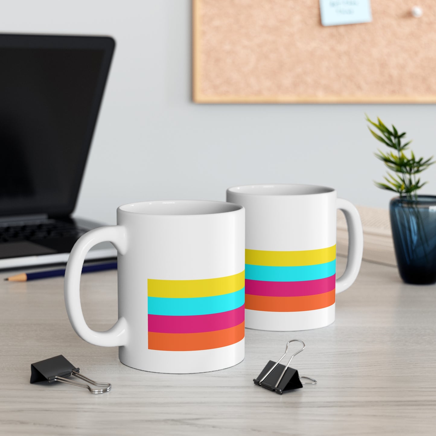 Coffee Mug - Retro Lines