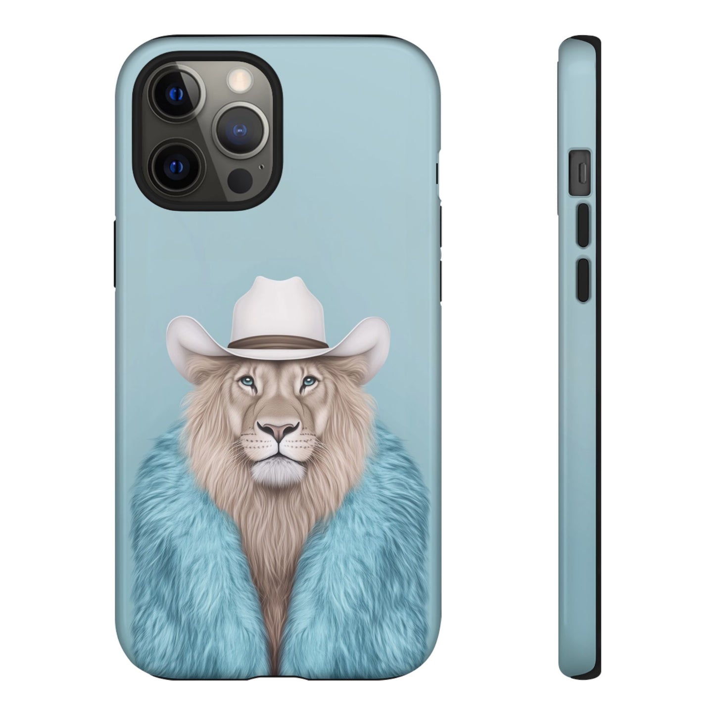 Lion in Fur Coat