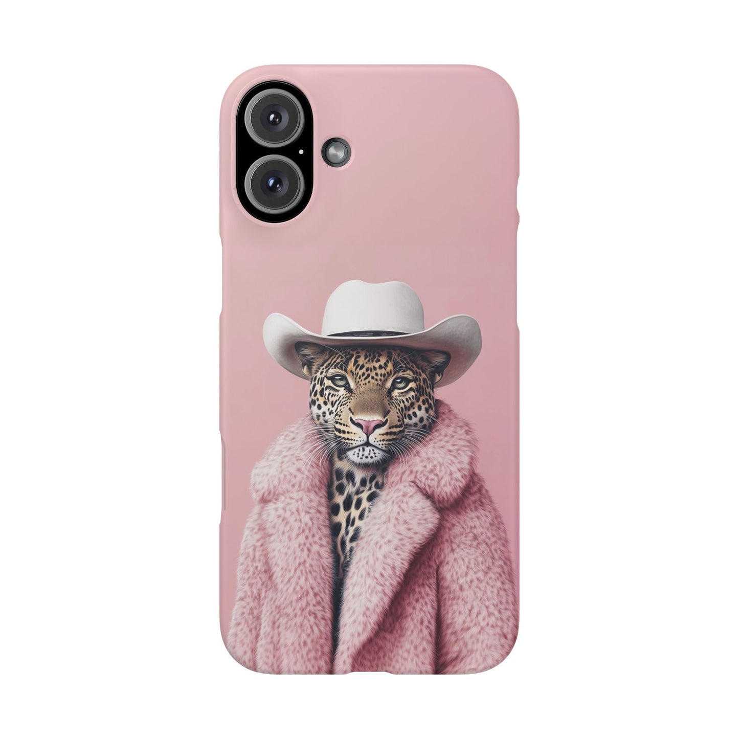 Leopard Fur Coat - Slim Case