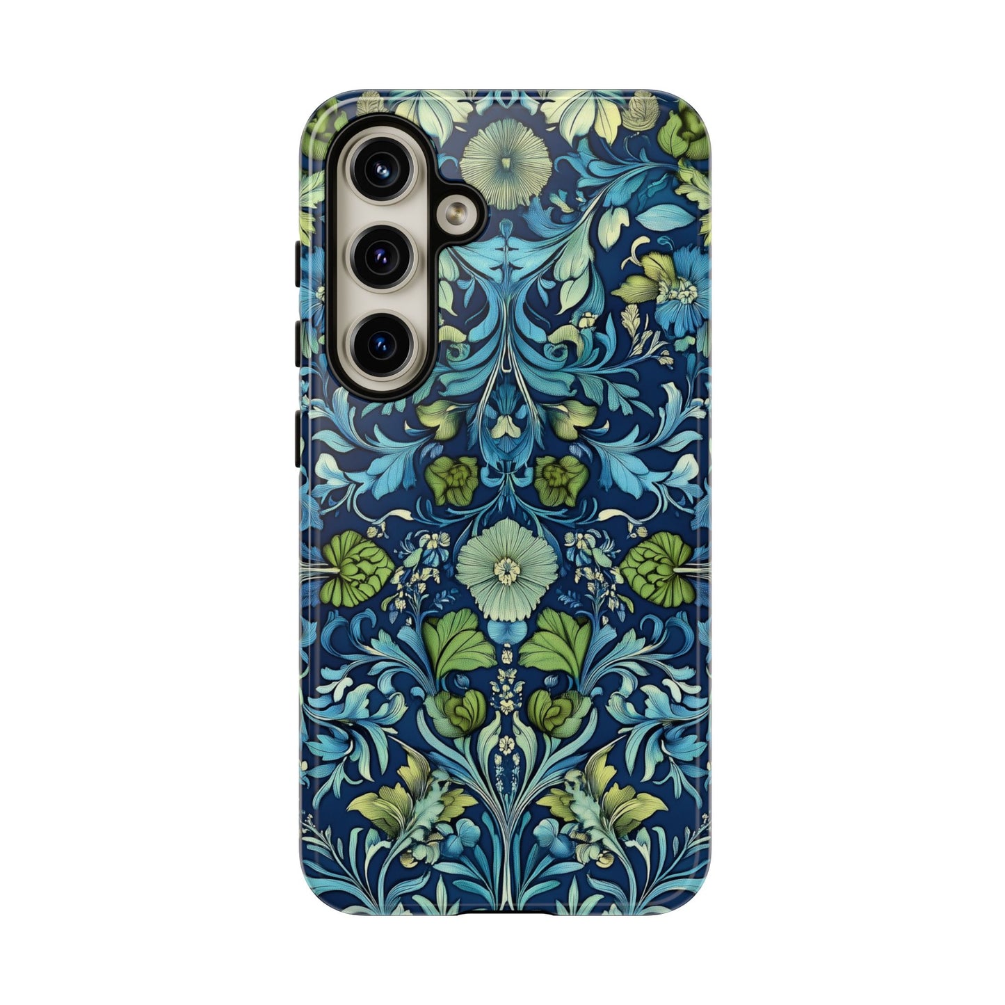 Blue William Morris Style - Tough Case