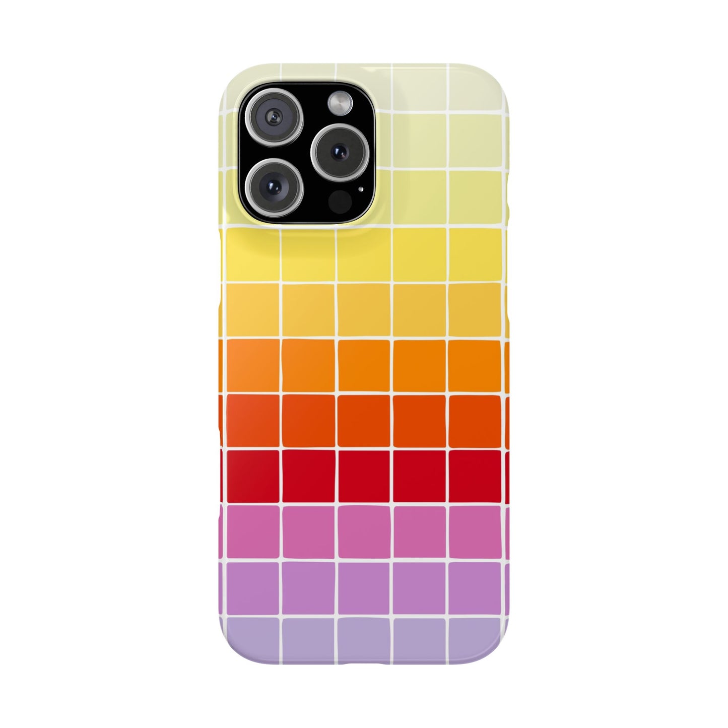 Colourful Squares - Slim Case