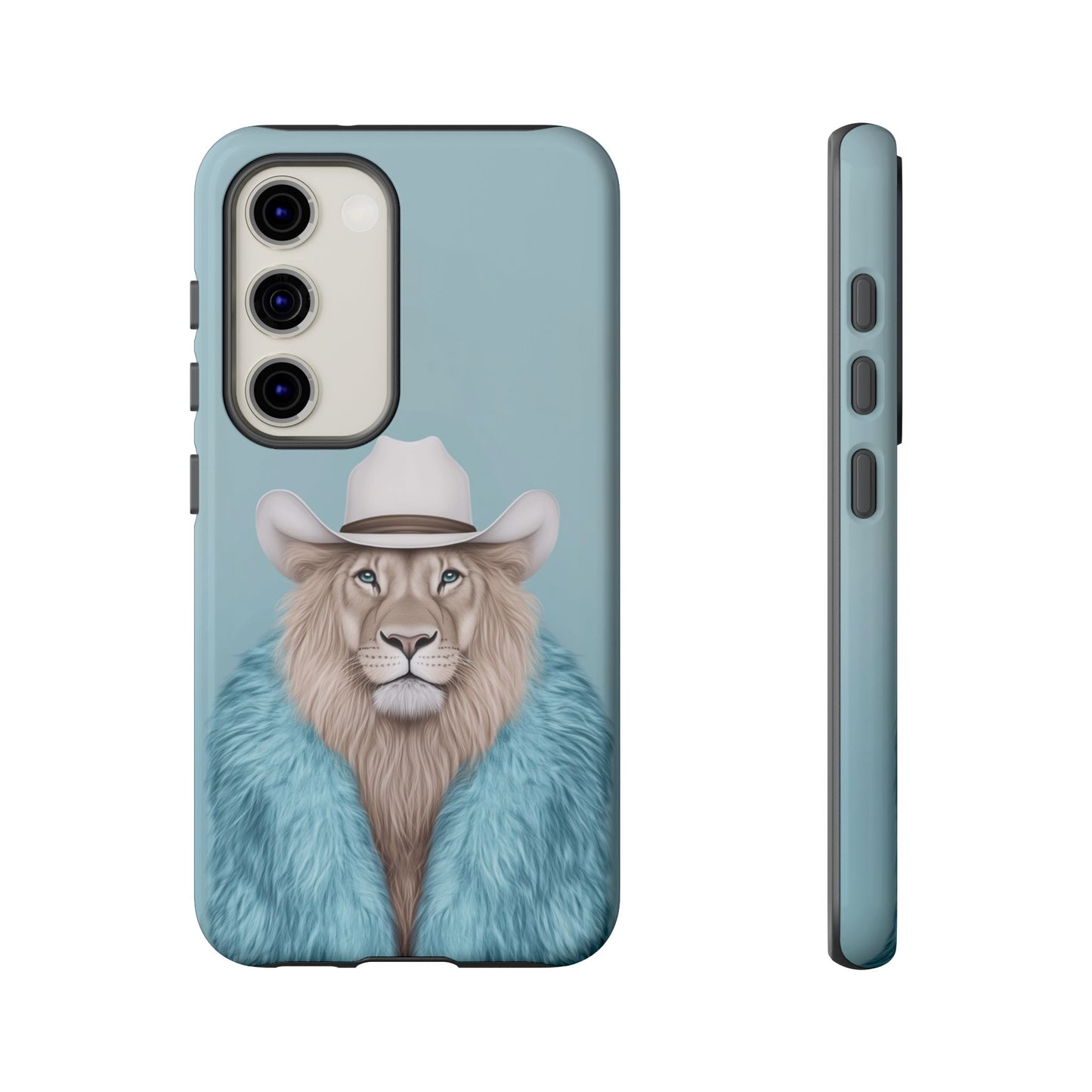 Lion in Fur Coat