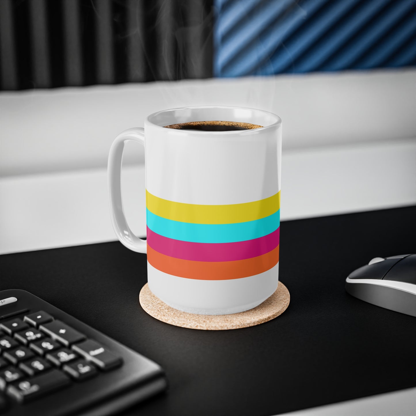 Coffee Mug - Retro Lines