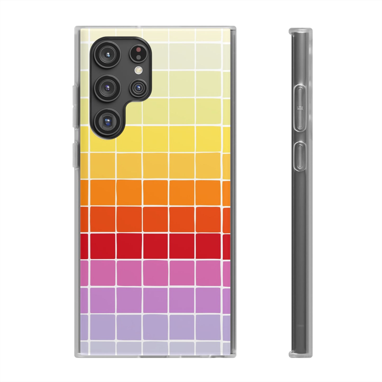Colourful Squares - Flexi Case