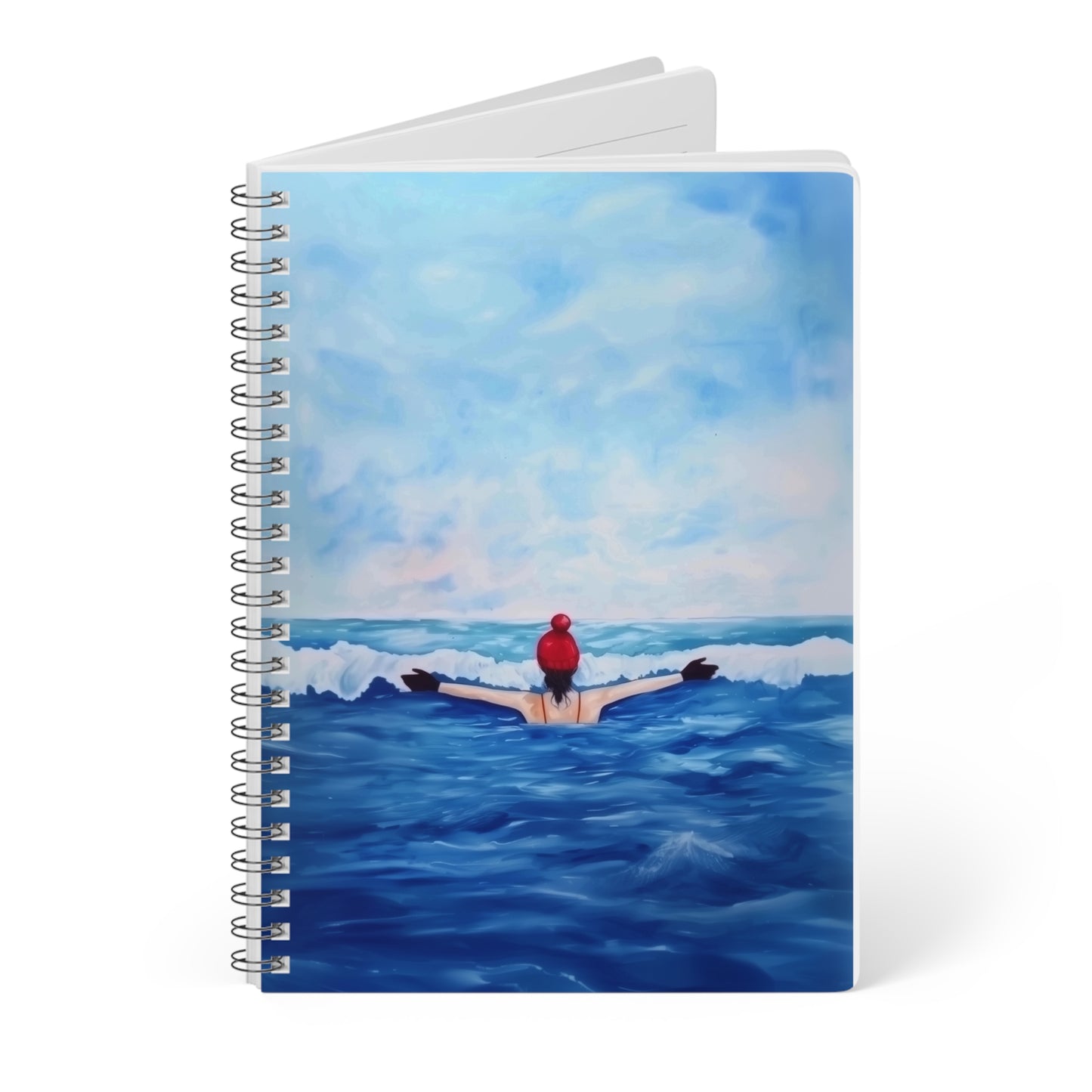 A5 Notebook - Wild Ocean Swimming