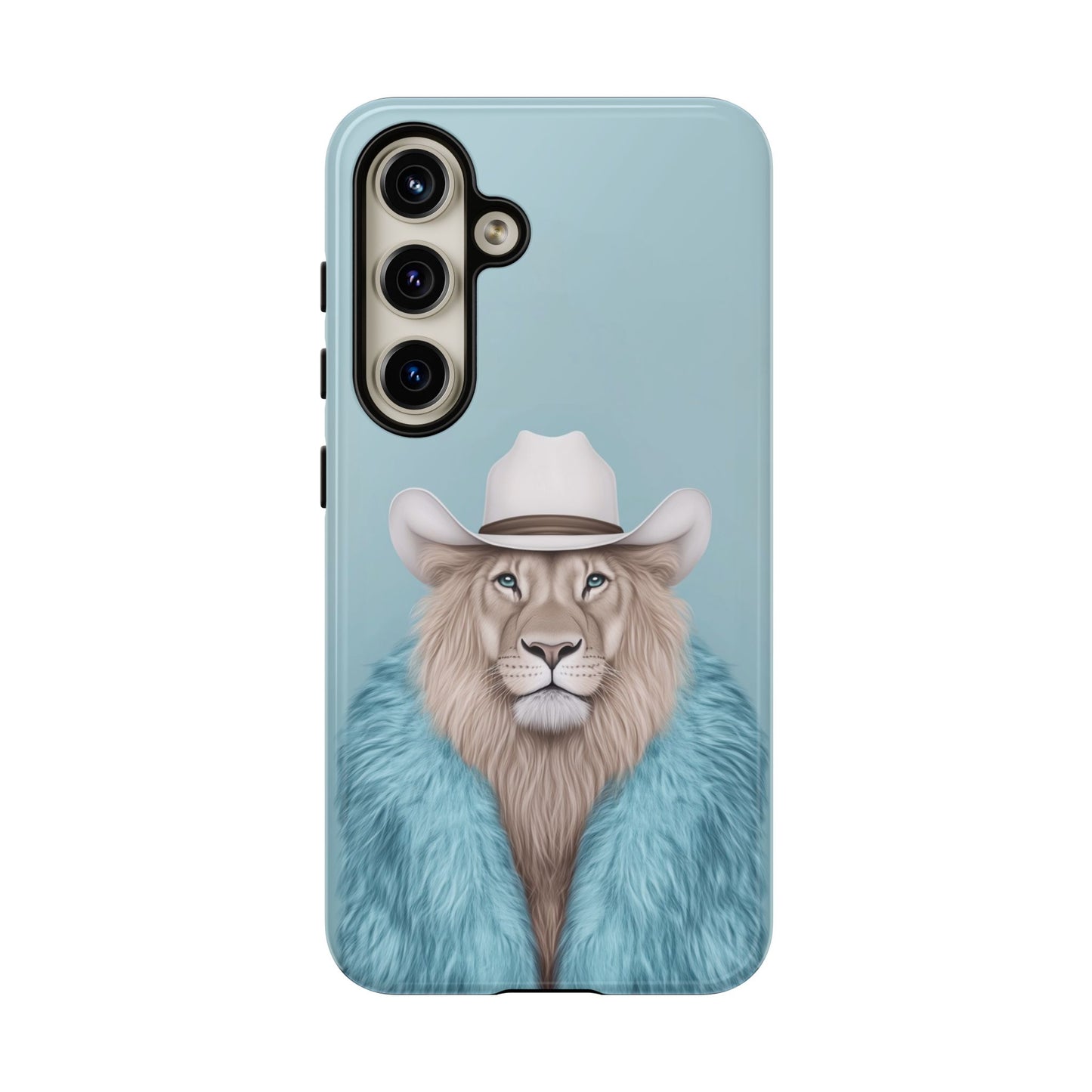 Lion in Fur Coat