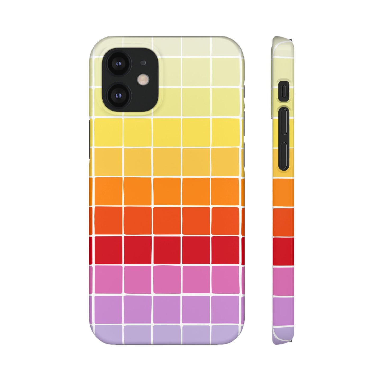 Colourful Squares - Slim Case