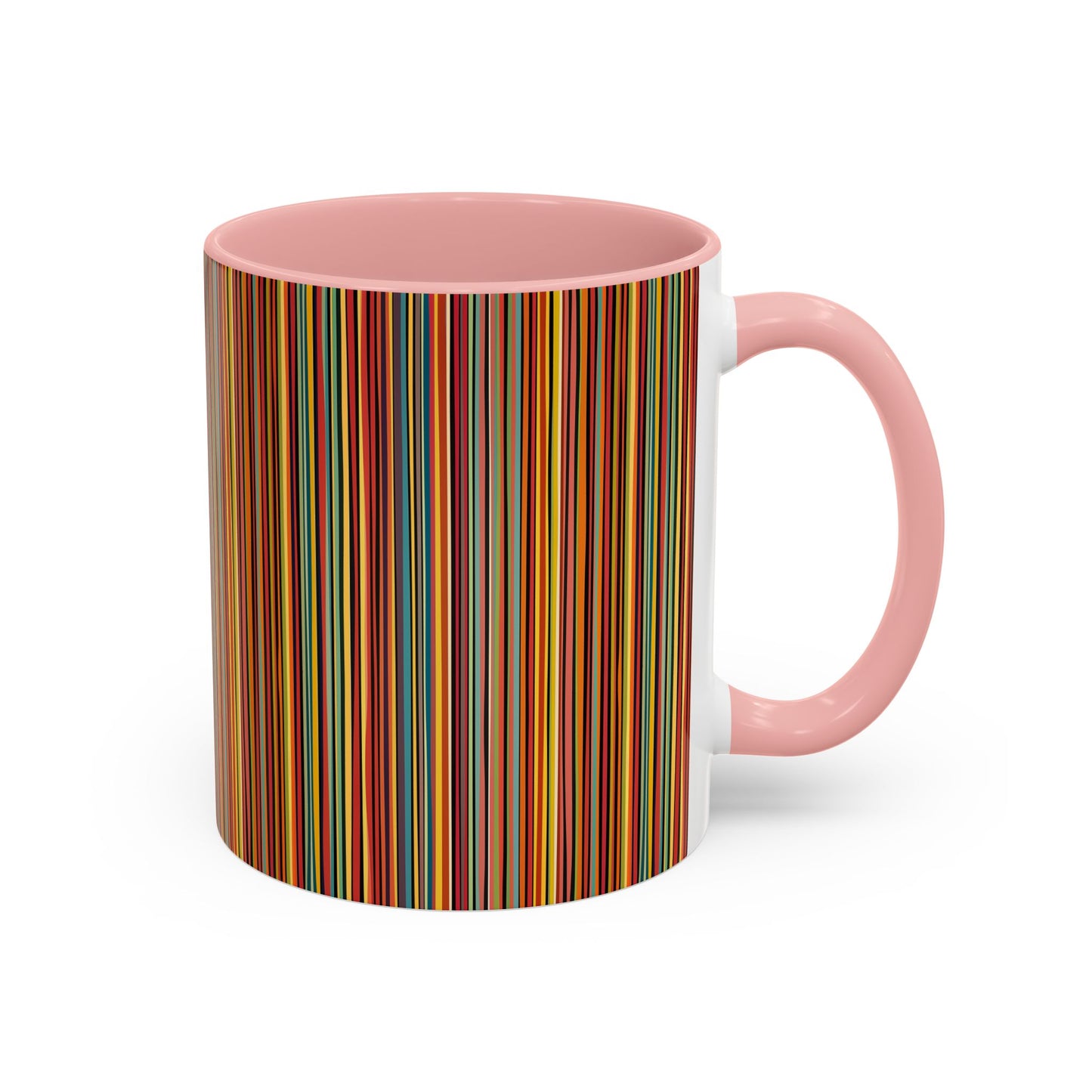 Coffee Mug - Vibrant Coloured Lines