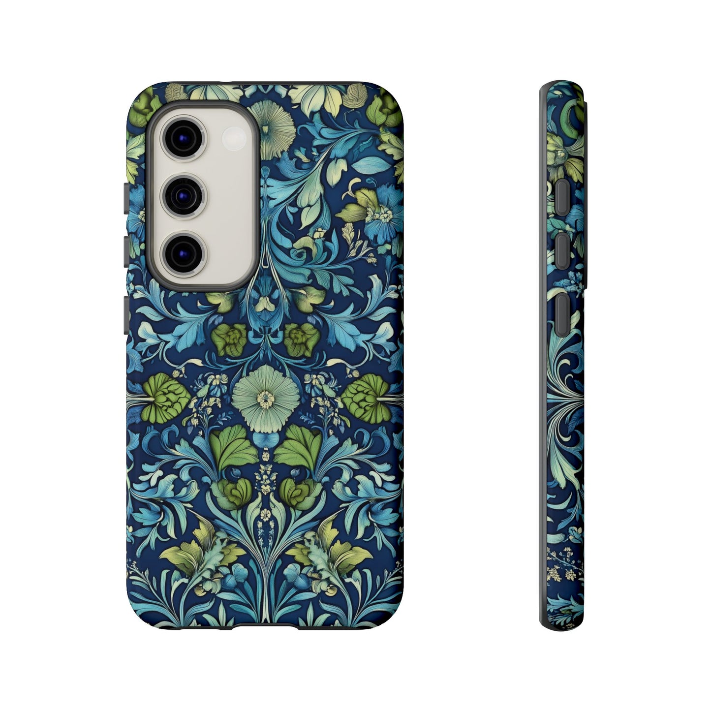Blue William Morris Style - Tough Case