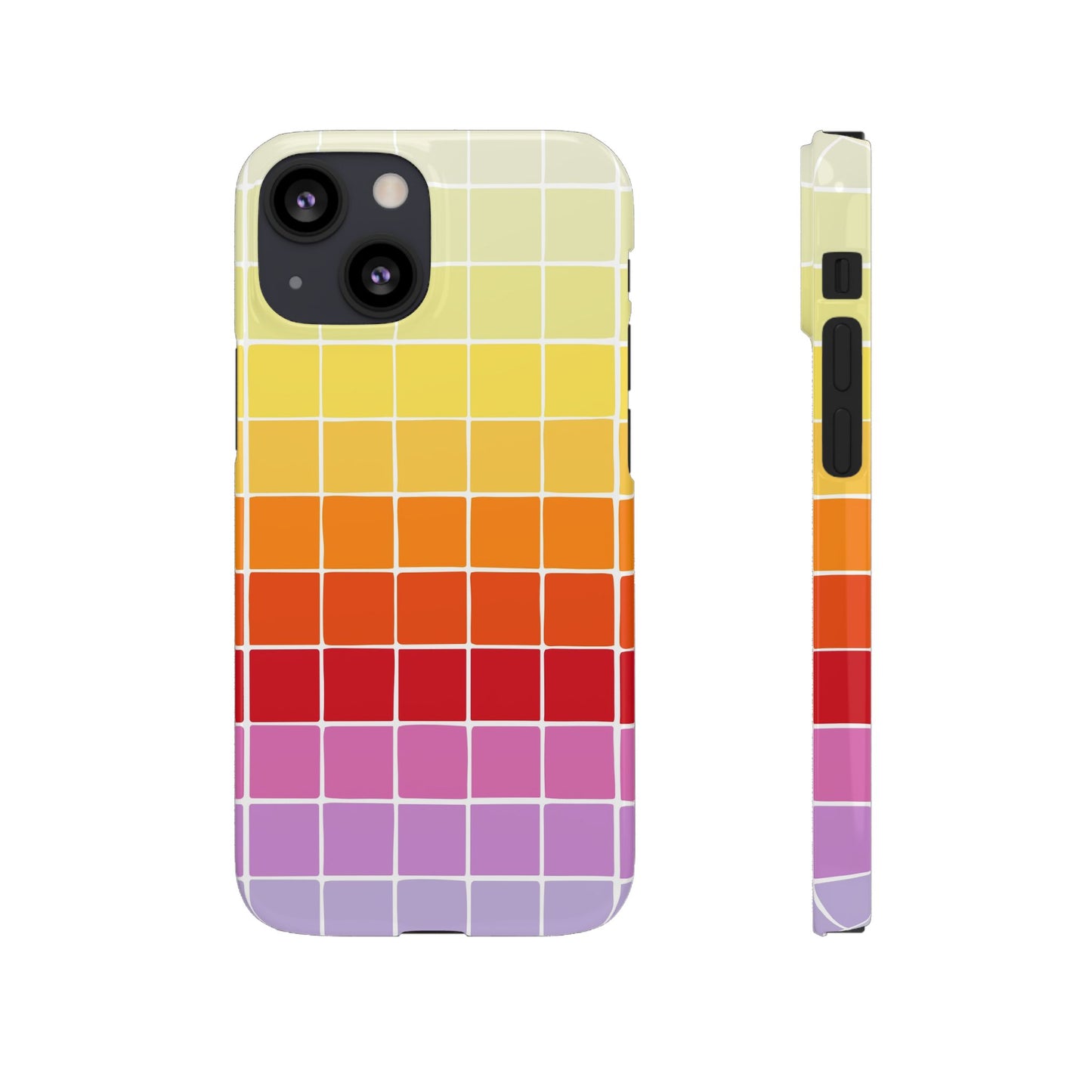Colourful Squares - Slim Case