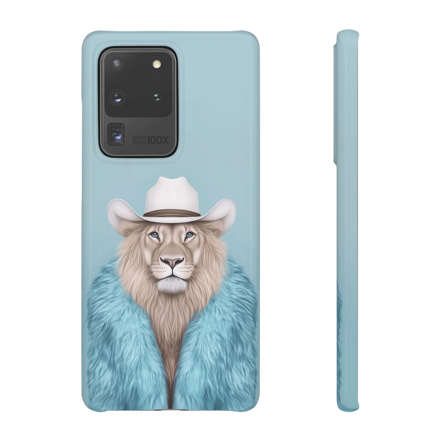 Lion in Fur Coat