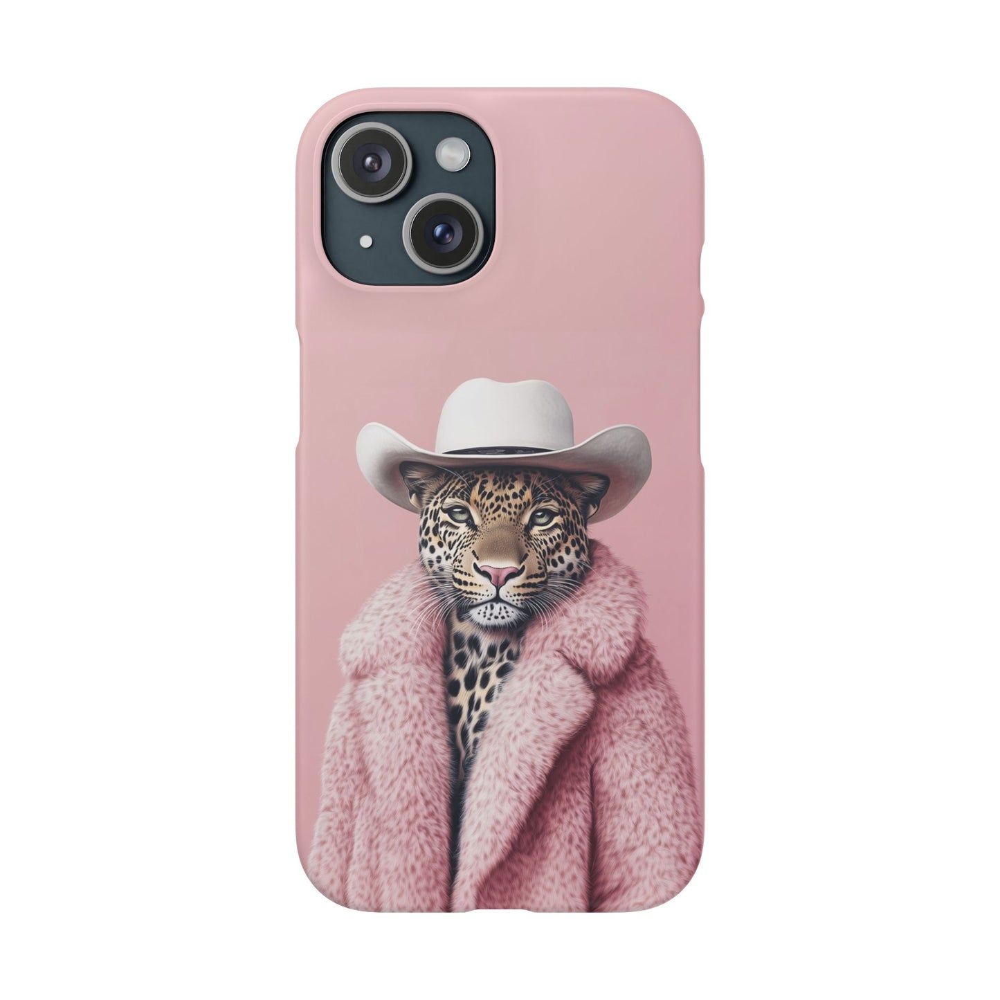 Leopard Fur Coat - Slim Case