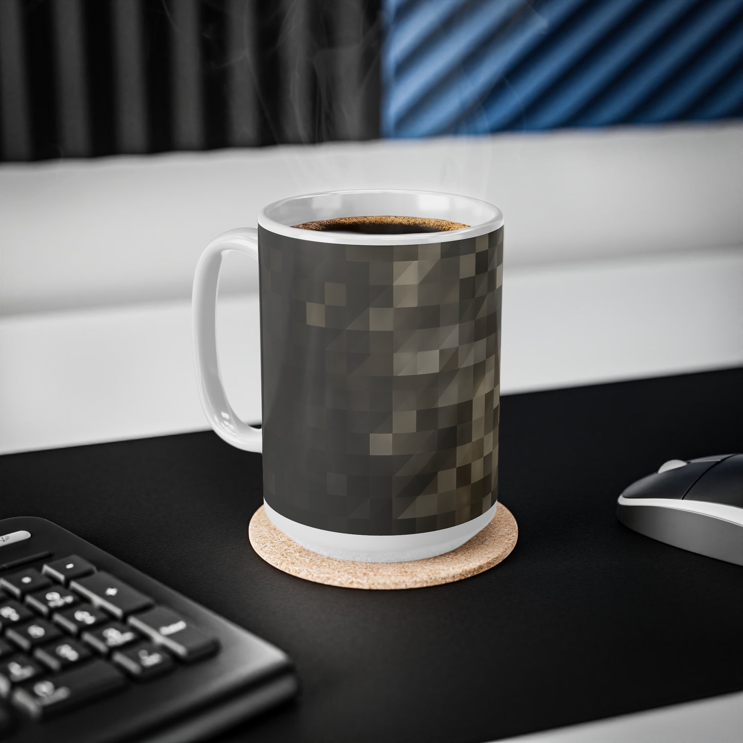 Coffee Mug - Stone Pixels