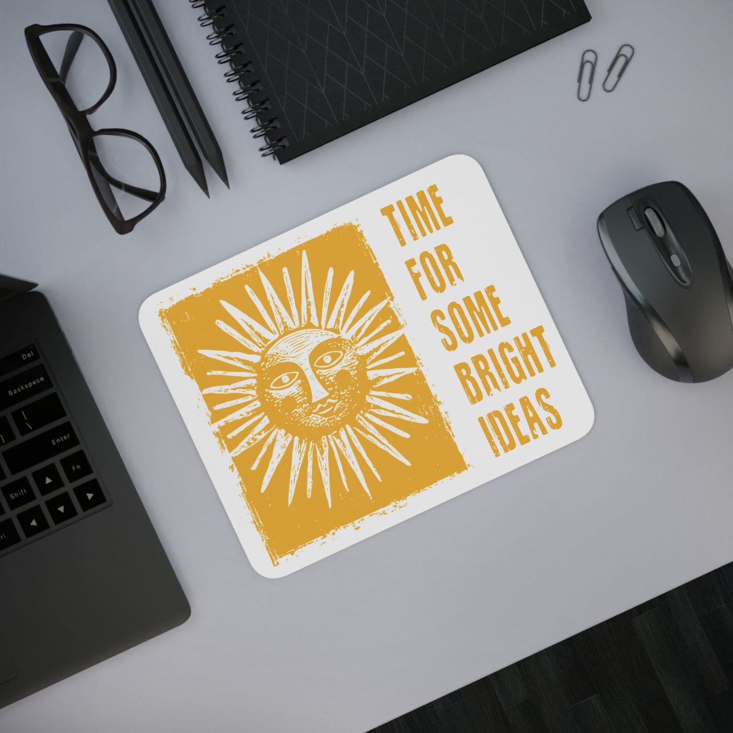 Mouse Mat - Time For Some Bright Ideas