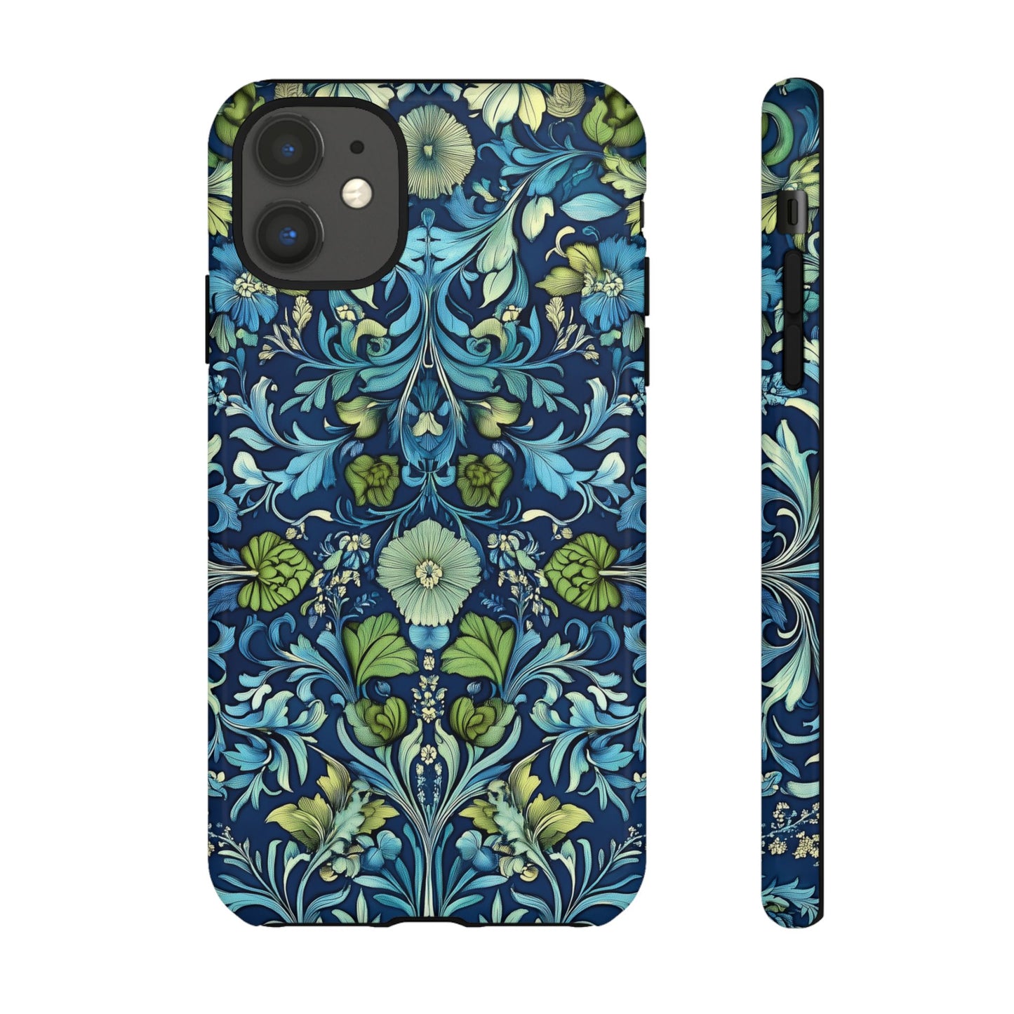 Blue William Morris Style - Tough Case