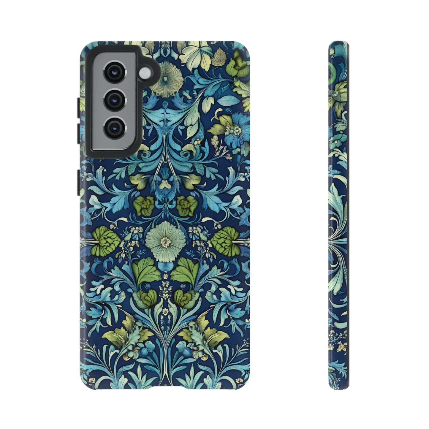 Blue William Morris Style - Tough Case