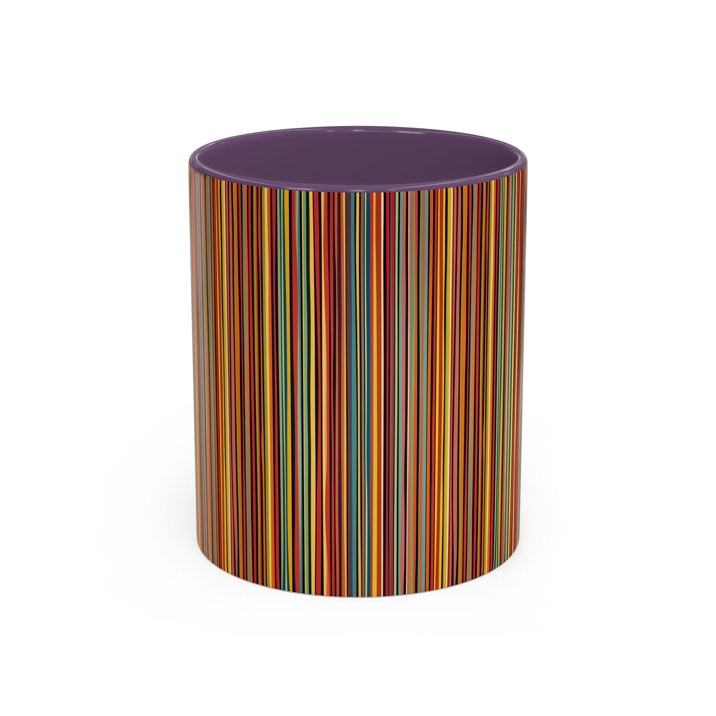 Coffee Mug - Vibrant Coloured Lines