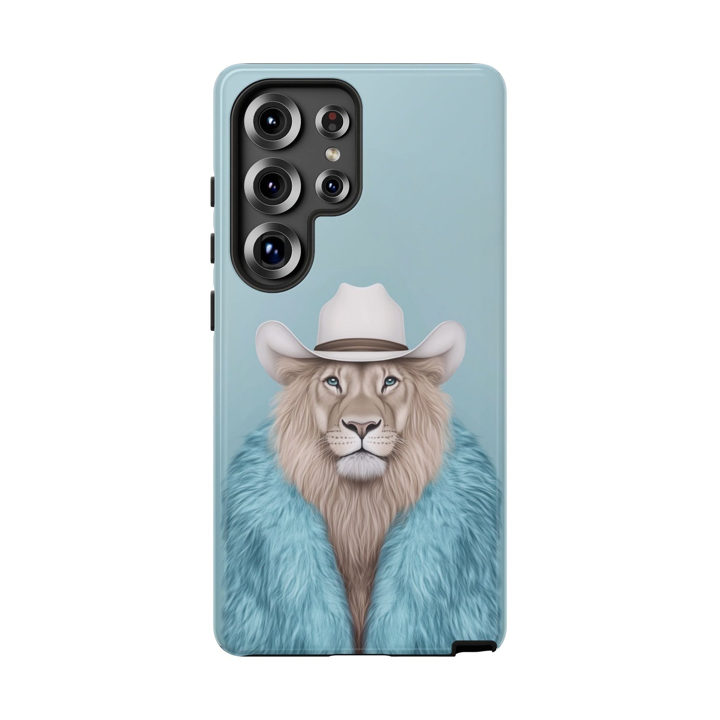 Lion in Fur Coat