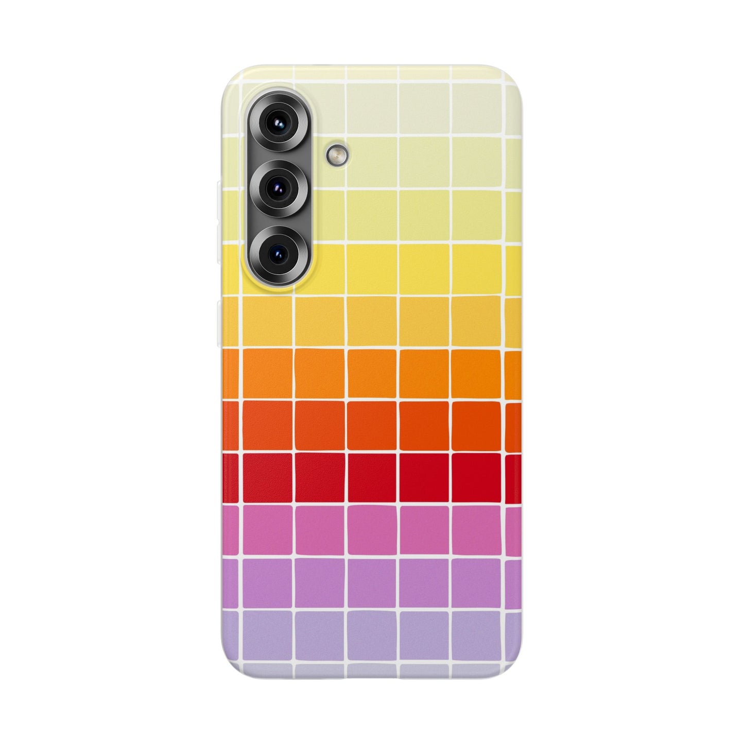 Colourful Squares - Flexi Case
