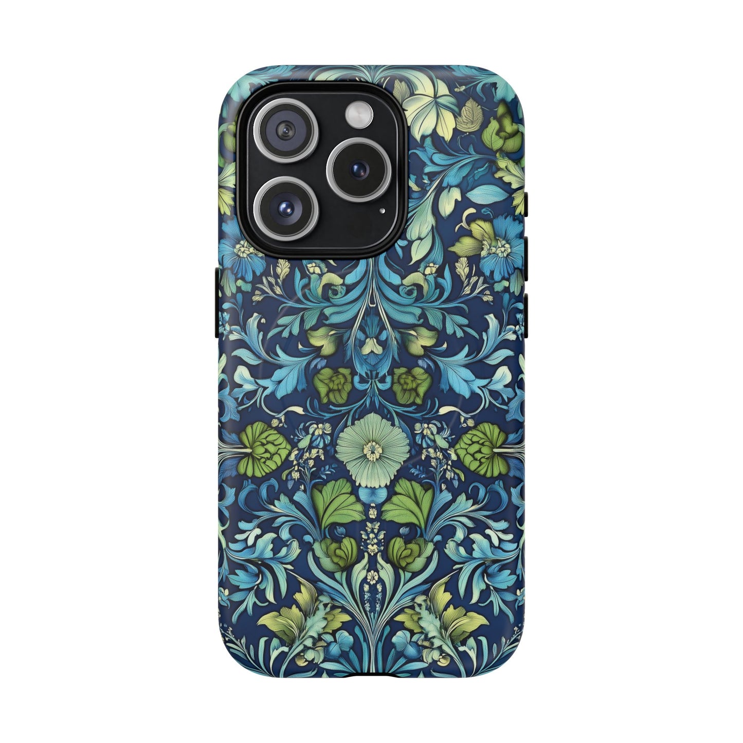 Blue William Morris Inspired