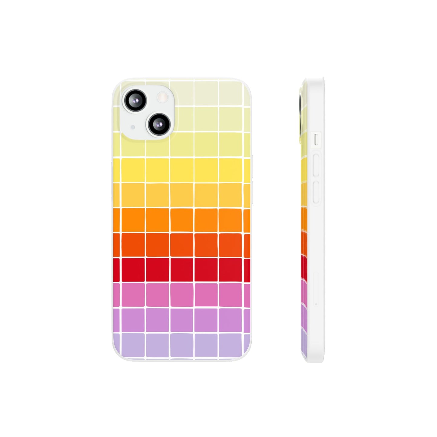 Colourful Squares - Flexi Case