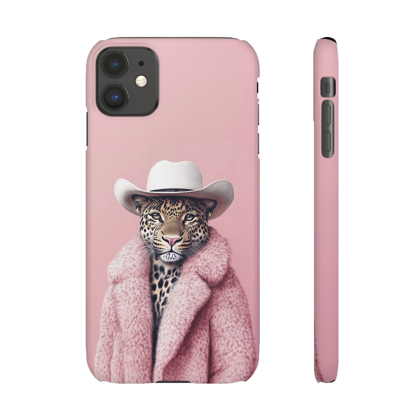 Leopard Fur Coat - Slim Case